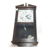 Vintage Montgomery Ward 31 Day pendulum wall