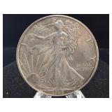 Silver eagle 1996 RARE date 1 oz 999 Silver