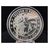 Silver 1oz 999 Lone Survivor foundation AMAC2021