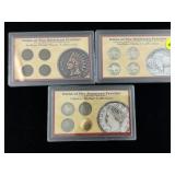 Coin collection buffalo nickles and indain pennies