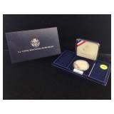 Silver US Capitol Bicentennial Coin in box
