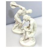 Santini statues. Made in Italy.