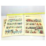 1950s comic newspaper inserts.