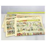 1950s comic newspaper inserts