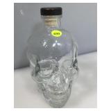 Collectible glass skull.