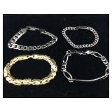 4-Stainless steel bracelets