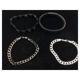 4-Stainless steel bracelets
