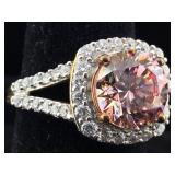 Sterling Ring with Gemstones with box