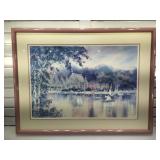 Signed print Best Wishes. Signed Roman 93.