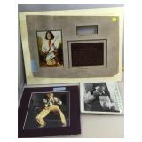 Signed Damaged photographs.