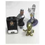Stark industries, Silver Surfer figures, Star