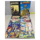 Adult. Assorted comic books.