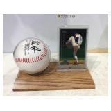 Nolan Ryan printed baseball