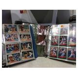 2 albums of mixed baseball cards