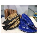 Baseball glove lot