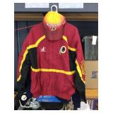 Washington redskins jacket medium & hat