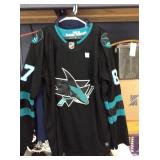 San Jose sharks jersey size 54
