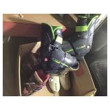 Rossignol and assorted Adjustable Snowboard boots