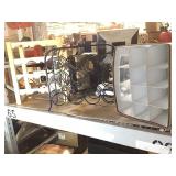 Metal and Wood Wine Racks and more