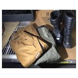 Orage pants sz M and boots sz 12