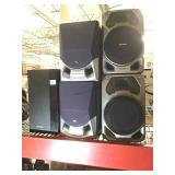 Panasonic and JVC Speakers