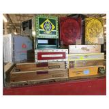 Assorted Cigar Boxes