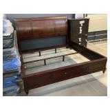 Wood Bed set for King size