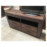 Entertainment center for restoration, Approx 5 ft