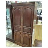 Wood armoire, Approx 6 ft tall