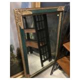 Wood mirror, Approx 43 inches