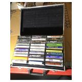 Assorted Cassettes in Case