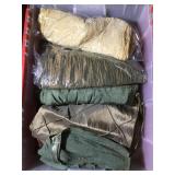 Chair slip covers and napkins