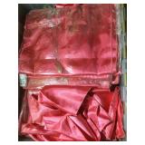 Chair slip covers and napkins