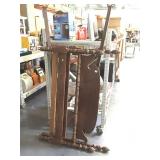 Wood Bed Frame 58in wide