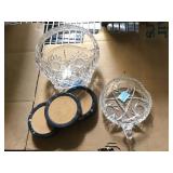 Marble coasters and Glassware