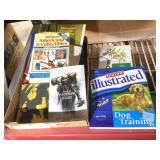Dog Training and assorted Vintage books