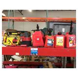 Simoniz wet dry vac and gas cans