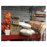 New decor pillows and more