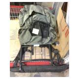 Backpacking pack ykk zippers