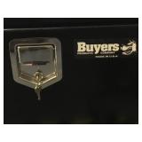 Buyers black steel underbody truck box