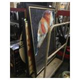 Assorted framed prints