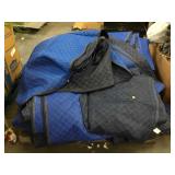 Pallet of moving blankets