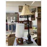 Pair of table top lamps