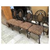 4 Metal Chairs