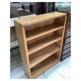 Wood bookshelf, Approx 3 ft long