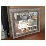 Small decorative mirror, Approx 25 inches long