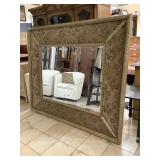 Large decorative mirror, Approx 6x5 ft long