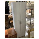 Wood garage cabinet, Approx over 6 ft tall