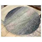 Lagos Shag rug, Approx 5 ft round