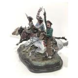 Fredrick Remington Bronze Sculpture. Coming Fredrick Remington Bronze Sculpture. Coming